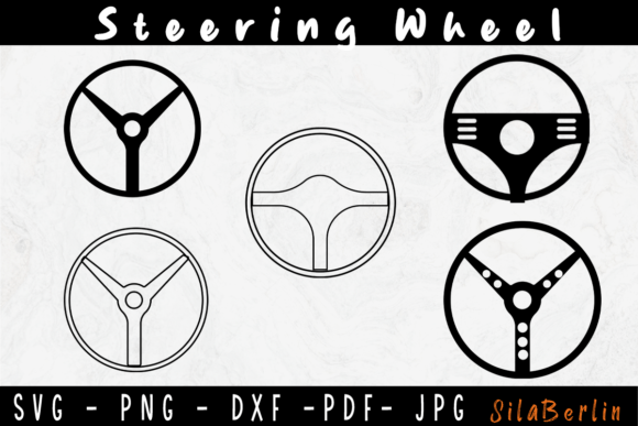Download Steering Wheel Svg, Car Svg, Car Clipart - Premium Bundle